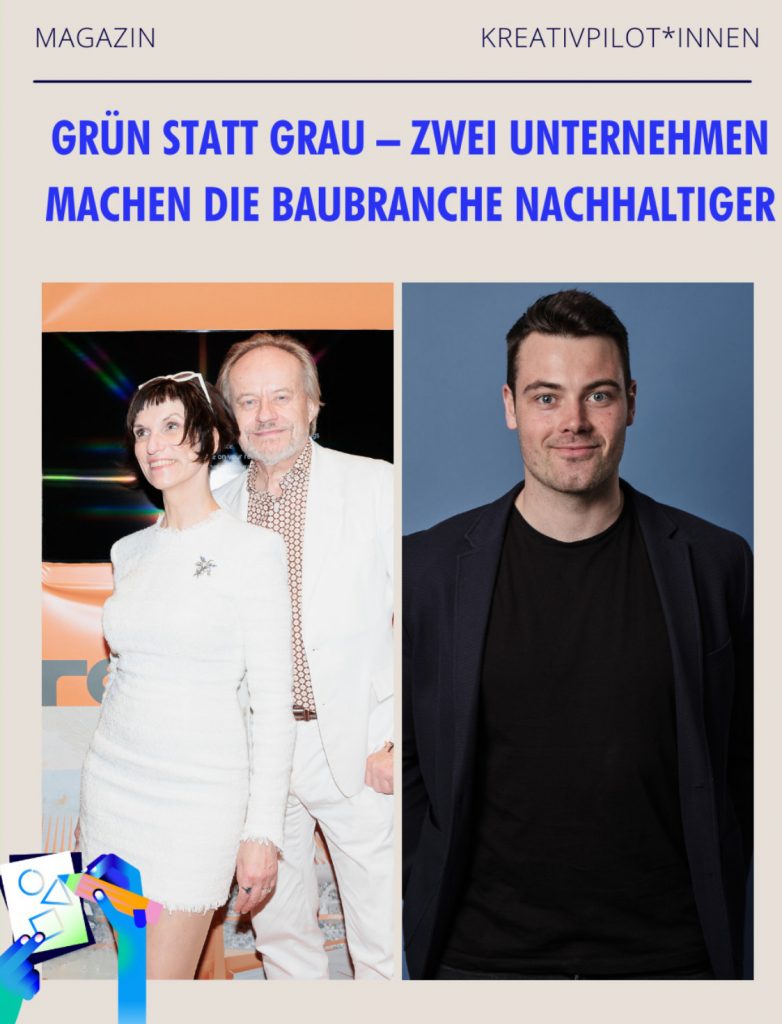 Kultur und Kreativpiloten Magazin Build Blue nachhaltiges Bauen